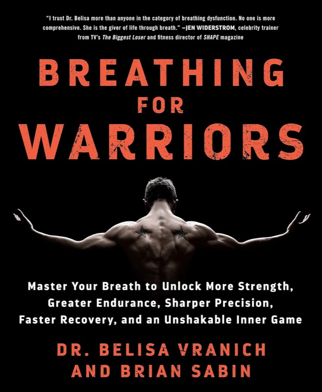 Breathing for Warriors by Dr. Belisa Vranich — book cover